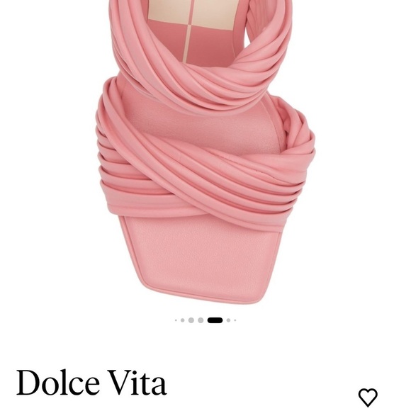 Dolce Vita Altin Platform Slide Sandal Pink Stella New No Box - Picture 6 of 12